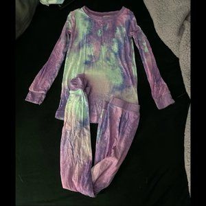 Little sleepies purple watercolor